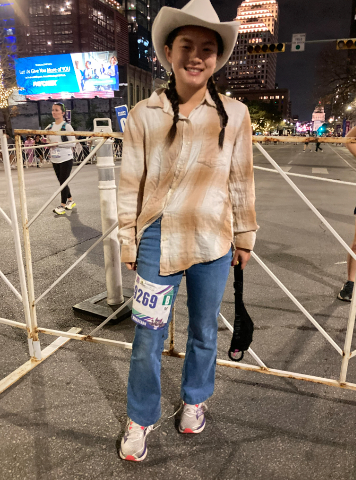 Marathon Cow Girl