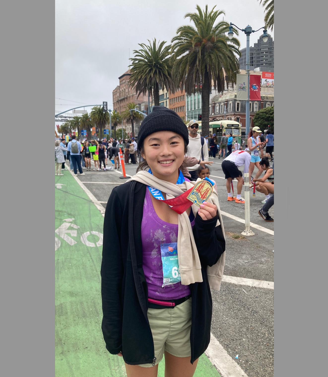 Finish with a medal